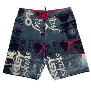 Oakley Men's 34 Boardshorts Graphic Print
